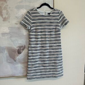ANN TAYLOR SHIFT TWEED DRESS